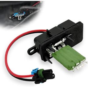 HVAC Blower Motor مقاوم متوافق مع 1996-2014 Chevy Express 1500 2500 ، 2003-2009 CHEVY C4500 ، 1996-2014 GMC Savana 1500 ، BLOWER CONTROL MODULE تستبدل 12135104 ، 12368388888888888888888888888888888888888888888888