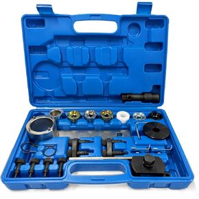 Engine Camshaft Locking Tool Kit, Timing Alignment Locking Tool for VW Compatible with Audi 1.8 2.0 TSI/TFSI Replace, 17 PCS