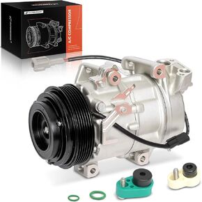 A-Premium Air Conditioner AC Compressor with Clutch Compatible with Nissan Rogue 2013-2016 2020, Rogue 2017-2019 2.5L, Replace# CO11405C
