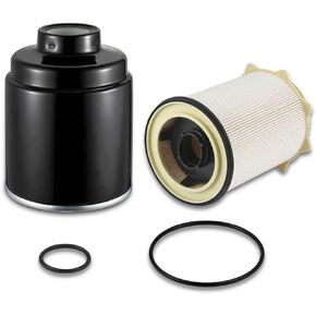 6.7L Cummins Fuel Filter Water Separator Set Replacement for 2013-2018 Dodge Ram 2500 3500 4500 5500 6.7L Cummins Turbo Diesel Engines Replaces# 68197867AA, 68157291AA