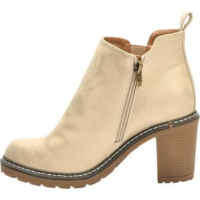 Corkys Footwear Womens Bite Me Gold 3" Heeled Bootie Size 9