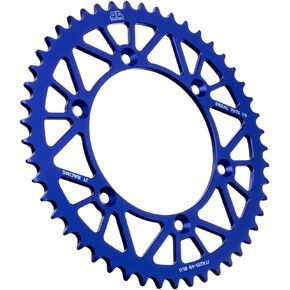 JT Sprockets JTA251.49BLU 49 Tooth Blue Aluminum Rear Sprocket, 1