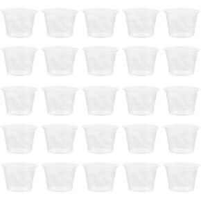 CIIEEO 120PCS CLEAR CONFROOF CONDLE CUPS حاملات نذرية من أجل الأجواء الرومانسية لتخزين مشروبات الآيس كريم مواد آمنة