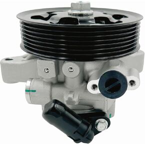 Power Steering Pump with Pulley fit for 2006-2011 Honda Civic 1.8L, OE-Quality Power Assist Pump 21-5456