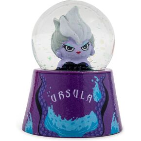 ديزني The Little Mermaid Ursula "Make 'Em Squirm" Mini Light-Up Comple Snow Globe مع Gliter Glitter | 3 بوصات طولها