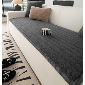 ZQFFB Washable Pet Couch Cover Non-Slip Sofa Covers for Dogs Pet-Friendly Soft Sherpa Dog Couch Protector Mat for Sofa in Kuwait