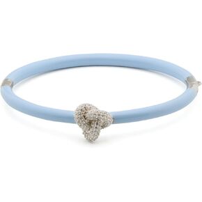 kate spade new york Double Knot Pave Hinged Bangle