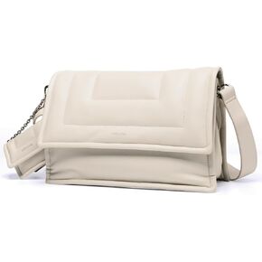 LAFESTIN PU Leather Shoulder Purses For Women With Mini Purse, Large Satchel Bags Adjustable Strap Women's Crossbody Handbags
