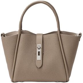 Genuine Leather Shoulder Bags Fashion Top-Handle Satchel Tote Handbags Crossbody Purse for Ladies