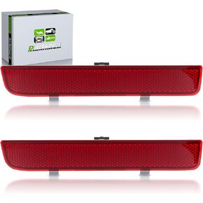 Right & Left Rear Bumper Red Reflector LR006348 for Land Rover LR2 Range Rover