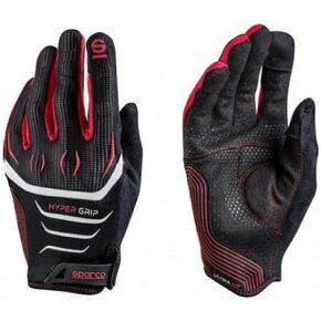 Sparco 002094 NRRS10 Hypergrip Hloves ، Black/Red ، M.