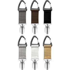 5/6pcs Hat Clip for Travel on Bag Keep Your Hands Free Prevents Hat Loss on The Go Ideal for Any Bag