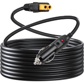 Anina 12V XT60 Car Charging Cable Cigarette Lighter for Bluetti EB55 Charger Adapter Compatible with Anker 757/767 Ecoflow Delta/River Series Portable Power Station