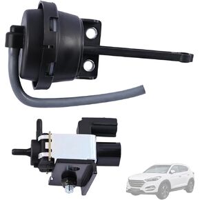 Intake Manifold Visor Actuator & Purge Solenoid Valve Compatible with Kia Optima Sorento Sportage, for Hyundai Sonata Santa Fe Sport Tucson 2.4L GDI 2011-2015 Replace 28310-2G700