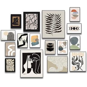 Cottagecore & Fairycore Wall Art - 17 Unframed Prints for Living Room, Bedroom & Office Decor