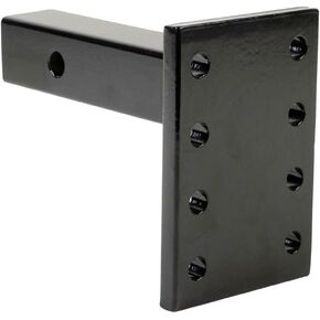 MyTee Products 3 Position Pintle Hitch Mount Plate لـ 2 "Hitch Reciever - 20،000 رطل - الصلب الصلب ، 9 بوصة - لوحة تصاعد ربط خطاف بنتل