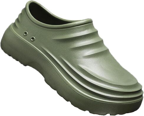 Chef Shoes for Men and Women, Strong Non-Slip Kitchen Clock Clogs, Oil Resistant Nurse Garden Bathroom Work Sandals, Lightweight Waterproof Health Care Food Service Shoe in Saudi Arabia