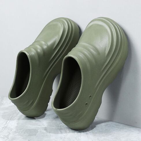 Chef Shoes for Men and Women, Strong Non-Slip Kitchen Clock Clogs, Oil Resistant Nurse Garden Bathroom Work Sandals, Lightweight Waterproof Health Care Food Service Shoe in Saudi Arabia