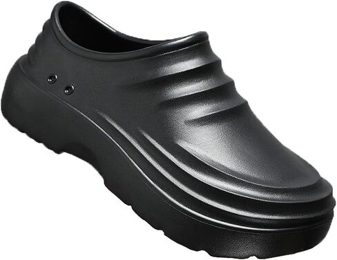 Chef Shoes for Men and Women, Strong Non-Slip Kitchen Clock Clogs, Oil Resistant Nurse Garden Bathroom Work Sandals, Lightweight Waterproof Health Care Food Service Shoe in Saudi Arabia