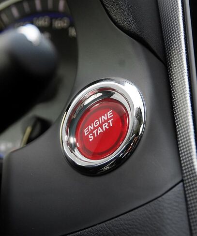 Car Start Button,Car Accessories Engine Start Ignition Switch,12 Volt 50 Amp Blue LED Push to Start Button,Push Start Ignition Switch,Suitable for Marine Vehicle Racing Car Truck RV (Red) in Saudi Arabia