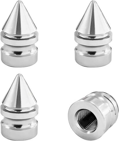 4 PCS Car Tyre Valve Caps ، سبيكة الألومنيوم سبيكة صمامات الإطارات صمامات الجذعية ، وغطاء الغبار صمام الإطارات زخرفة دراجة نارية للدراجات الشاحنة ، وملحقات السيارات العالمية (أحمر ، 4 أجزاء) in Saudi Arabia