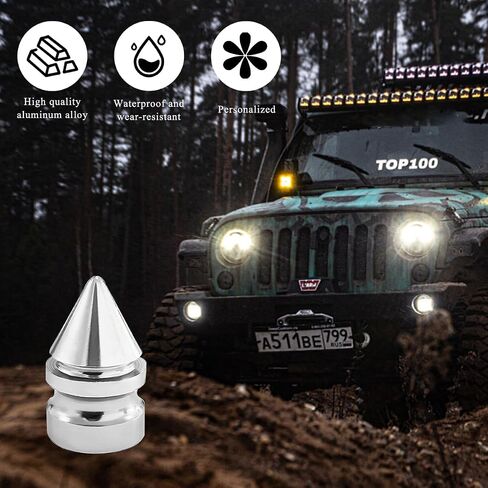 4 PCS Car Tyre Valve Caps ، سبيكة الألومنيوم سبيكة صمامات الإطارات صمامات الجذعية ، وغطاء الغبار صمام الإطارات زخرفة دراجة نارية للدراجات الشاحنة ، وملحقات السيارات العالمية (أحمر ، 4 أجزاء) in Saudi Arabia