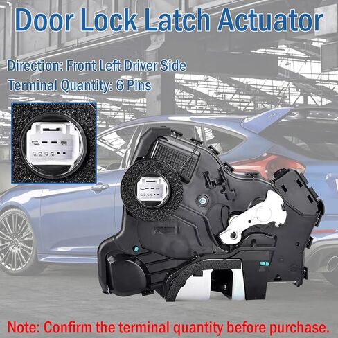 Qagea Front Left Driver Side Door Lock Latch Actuator Motor Fits for Toyota 4Runner Tundra Camry Corolla RAV4 Lexus ES350 GX460, Replaces 69040-0C050, 69040-06180, 931-401 in Kuwait