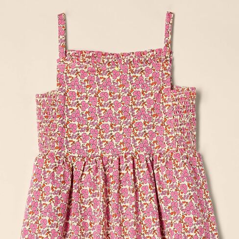 Amazon Essentials Girls and Toddlers' Cotton Strappy Midi Dress in Kuwait