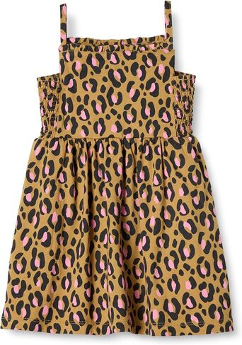 Amazon Essentials Girls and Toddlers' Cotton Strappy Midi Dress in Kuwait