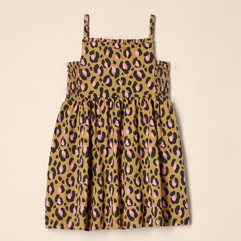 Amazon Essentials Girls and Toddlers' Cotton Strappy Midi Dress in Kuwait
