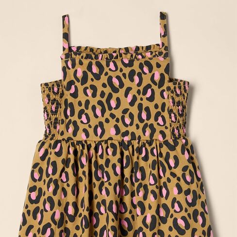 Amazon Essentials Girls and Toddlers' Cotton Strappy Midi Dress in Kuwait