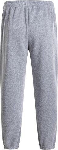 Facitisu Men Fleece Sweatpants 3 Pack Active Basic Jogger Drawstring Workout with Pocks Elastics Waist Pants in Saudi Arabia