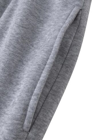 Facitisu Men Fleece Sweatpants 3 Pack Active Basic Jogger Drawstring Workout with Pocks Elastics Waist Pants in Saudi Arabia