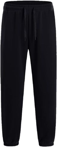 Facitisu Men Fleece Sweatpants 3 Pack Active Basic Jogger Drawstring Workout with Pocks Elastics Waist Pants in Saudi Arabia
