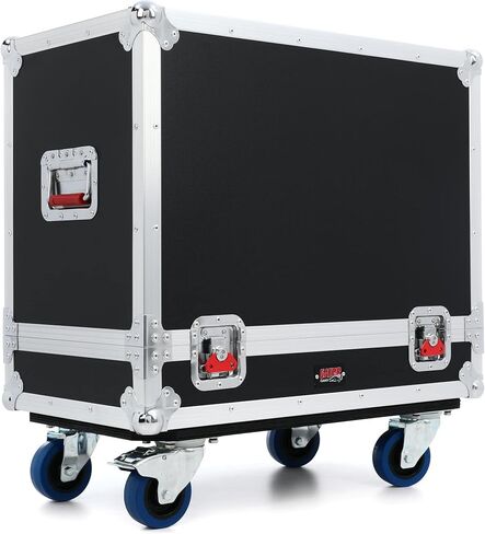 حافظات Gator Series ATA Style Road Case مناسبة لمكبرات صوت الجيتار الكهربائية 2x12؛ (جي-تور AMP212)، أسود in Kuwait
