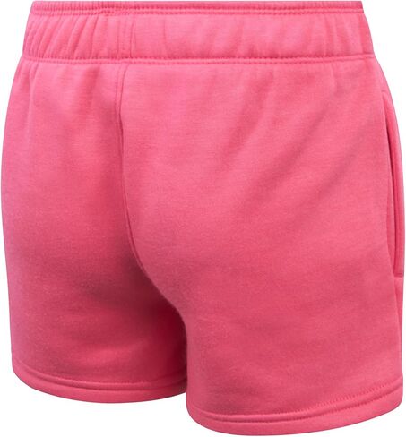 New Balance Girls' Active Shorts Set - Fleece Hoodie Sweatshirt and Sweat Shorts - Cute Spring Outfit Set for Girls (7-12) in Kuwait