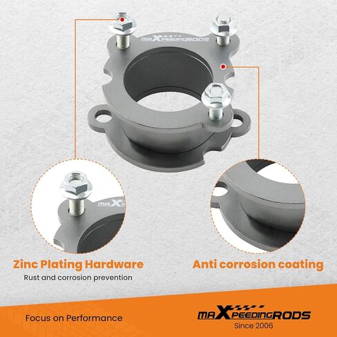 maXpeedingrods 3.5" Front 2.5" Rear Leveling Kit for Chevy Trailblazer/GMC Envoy 2002-2009, Suspension Lift Kit, Gray in Kuwait