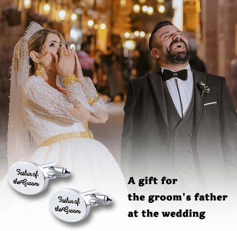 زفاف أزرار أكمام لأب هدايا العريس للعروس لأبي في يوم الزفاف والد الأزرار العريس هدية العروس in Saudi Arabia