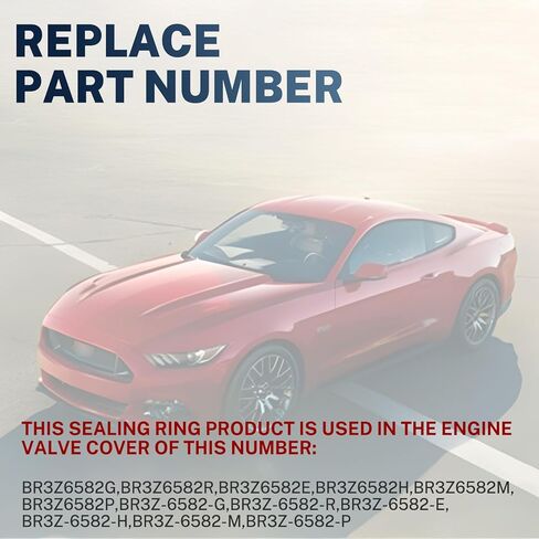 مجموعة غلاف صمام VS50814R متوافقة مع فورد لنكولن مركبة Edge Explorer F150 F-150 2011-2020 ، Transit 150 250 350 ، MKS MKT MKX MKZ 2015-2017 3.5L 3.7L V6 استبدال# VS 50814 R VS507222 in Kuwait