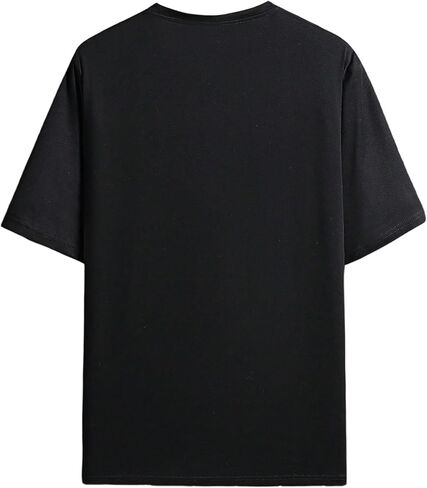 Floerns Men's Summer Streetwear Causal T Shirts Ombre Tropical Print Crewneck Short Sleeve Tee Shirts Tops in Saudi Arabia