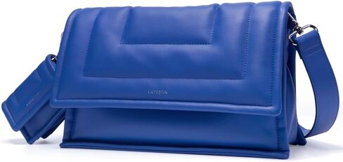 LAFESTIN PU Leather Shoulder Purses For Women With Mini Purse, Large Satchel Bags Adjustable Strap Women's Crossbody Handbags in Kuwait