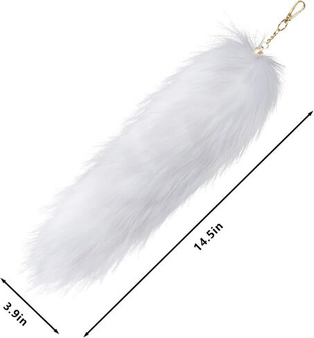 Yookat Faux Fox Tail Tail Fox Tail Faux Cat Tail Tail Cosplay for Halloween in Kuwait