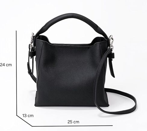 Genuine Leather Shoulder Bags Fashion Top-Handle Satchel Tote Handbags Crossbody Purse for Ladies in Saudi Arabia