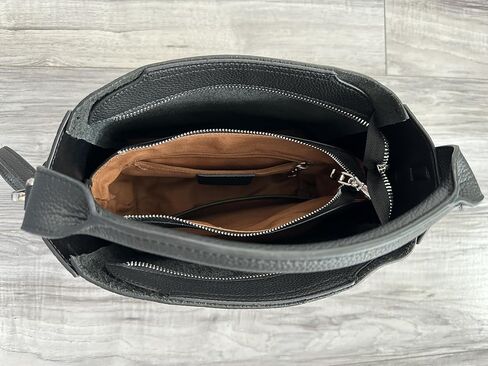 Genuine Leather Shoulder Bags Fashion Top-Handle Satchel Tote Handbags Crossbody Purse for Ladies in Saudi Arabia