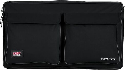 Gator Cases Pro Size Wood Pedal Board with Built-in 9V and 18V Multi-Output DC Power Source & Nylon Carry Bag | 30 x 16" (GPTPROPWR) in Kuwait