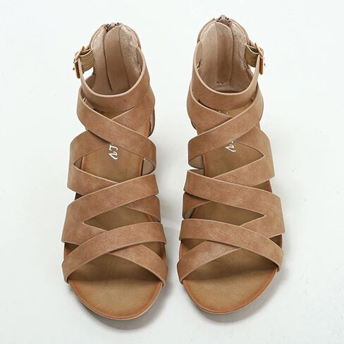 Scaoruki نساء المصارع الصنادل الرجعية الإسفين الكعب in Kuwait