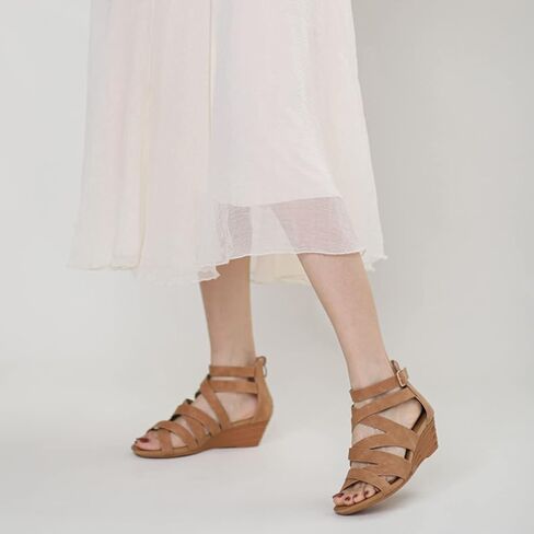 Scaoruki نساء المصارع الصنادل الرجعية الإسفين الكعب in Kuwait