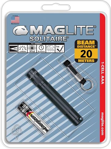 Maglite K3A396: Solitaire AAA Single Cell Flashlight Dark Green in Saudi Arabia