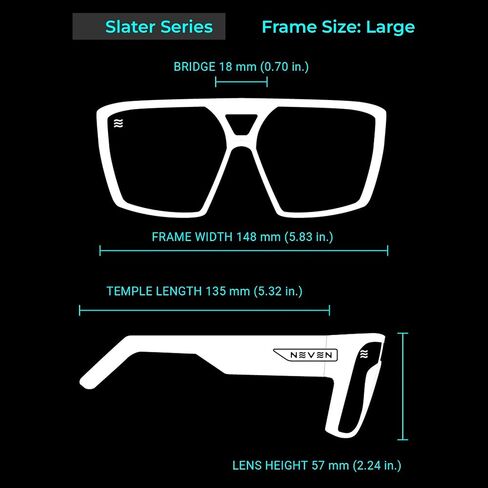 NEVEN Slater UV Polarized Glasses - Polarized Sunglasses for Men & Women in Saudi Arabia