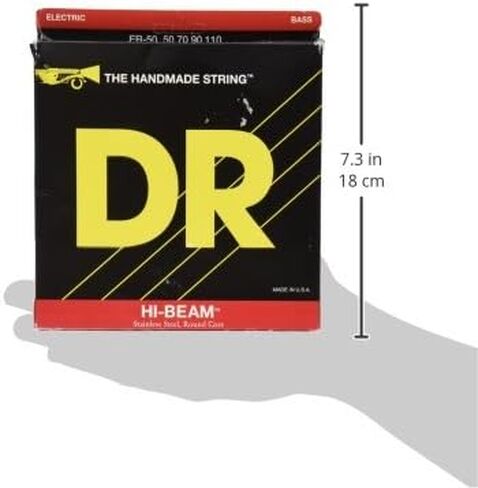 DR Handmade Strings DR Hi-Beam Round Core Medium 5 Bass Guitar Strings (MR5-130) in Kuwait